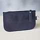 Order Key holder made of genuine leather (Dark blue). DragonBags - Men's accessories. Livemaster. . Housekeeper Фото №3