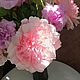 Букет из силиконовых эустом и пионов в имитации воды. Букеты. Flowers16kzn-. Ярмарка Мастеров.  Фото №5