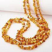 Работы для детей, handmade. Livemaster - original item 50cm Beads of raw amber Healing for girls women. Handmade.