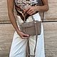 Мини сумочка кросс-Боди из натуральной замши. Классическая сумка. Shapely Bags - Сумки с душой Питера. Интернет-магазин Ярмарка Мастеров.  Фото №2