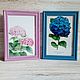 'botany. Hydrangea' Panels in vintage style. Pictures. botanica-m. Online shopping on My Livemaster.  Фото №2