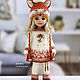 Clothes for Paola Reina dolls. The costume 'And the Fox again...', Clothes for dolls, Voronezh,  Фото №1
