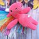 Knitted toy-plush rainbow Unicorn. Stuffed Toys. Studio knitted decor COZYHOME. My Livemaster. Фото №5