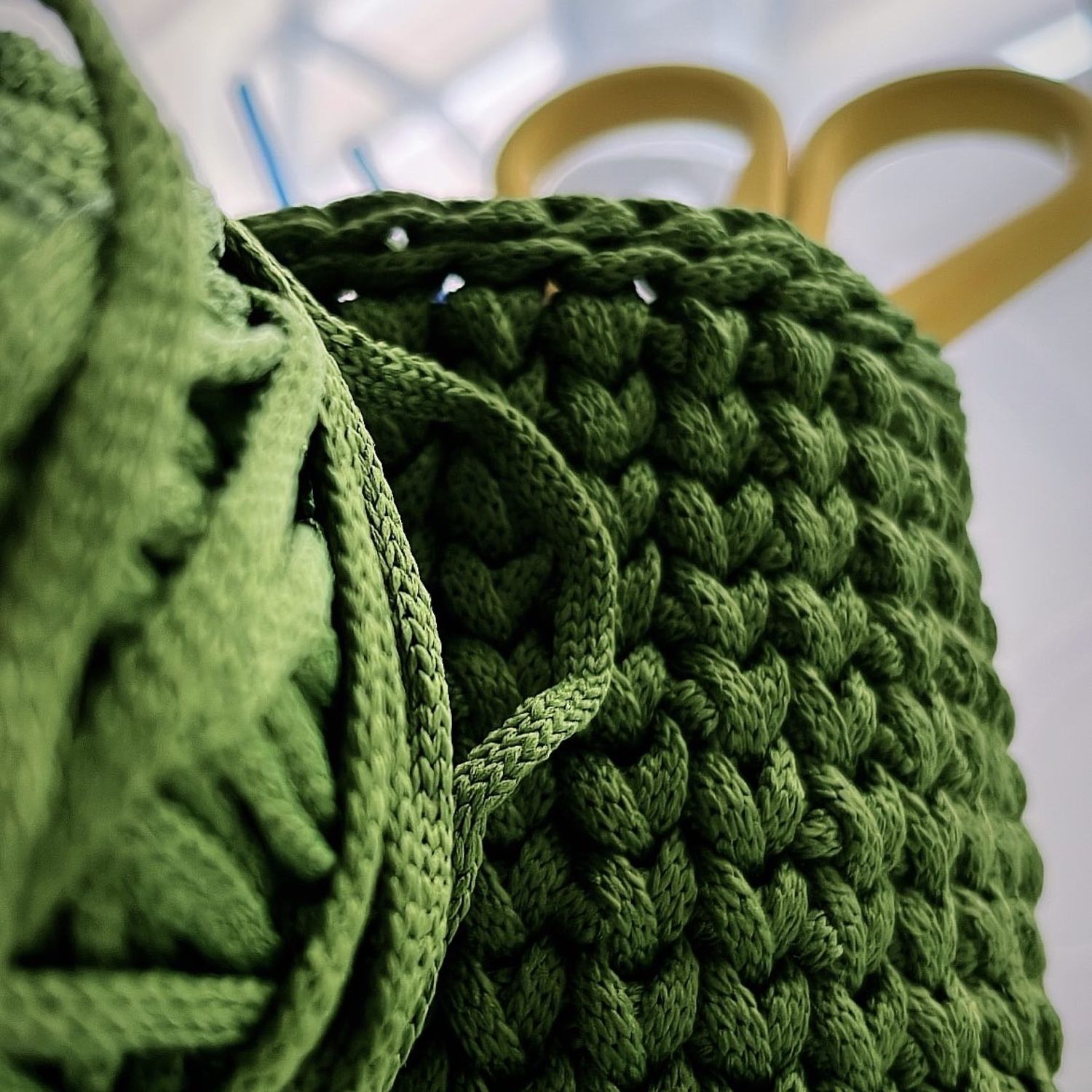 Корзинки из полиэфриного шнура в интернет-магазине Ярмарка Мастеров по ...