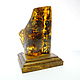 Amber with inclusions on PD-95 stand, Figurines, Svetlogorsk,  Фото №1