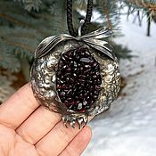 Украшения handmade. Livemaster - original item sterling silver pendant. Brooch / Pendant. Brooch-pendant 