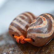 Фен-шуй и эзотерика handmade. Livemaster - original item Honey Ji CHAKRA - TALISMAN OF DEVELOPMENT, Ji Spiral bead. Handmade.