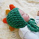 Newborn gift: Plush set 'Dinosaur'. Gift for newborn. Nataliya Tirukova. Online shopping on My Livemaster.  Фото №2