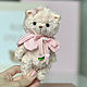 Котенок тедди Бусинка. Тедди Зверята. MyTeddyStore. Ярмарка Мастеров.  Фото №13