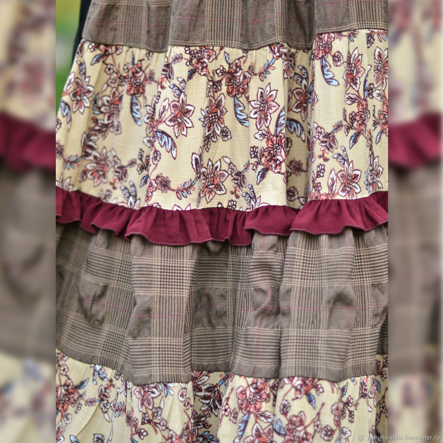 Ямуна Yamuna-Style юбка бохо
