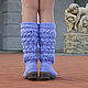 Boots ' Berta'. High Boots. KnittedBoots. My Livemaster. Фото №6