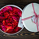 Брошь: Огромная Красная Роза 30 см. Брошь-булавка. Цветы из шелка Анна Киселева. Ярмарка Мастеров.  Фото №4