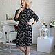 Заказать Платье-рубашка из вискозы EGGDRESS I LOVE YOU BLACK. EGGDRESS (Eggdress). Ярмарка Мастеров. . Платья Фото №3