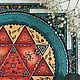 Заказать Янтра Дурга / Durga Yantra 35х35 см. CaLendula Art | Янтры. Ярмарка Мастеров. . Янтра Фото №3