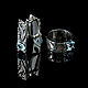 Заказать Набор украшений "Киты". Кольцо и серьги с китами и топазами. Dar JEWELRY. Ярмарка Мастеров. . Комплекты украшений Фото №3
