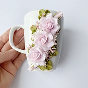Брошь-игла: Брошь - игла Подснежники