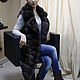 Жилет из соболя. Шубы. RENE STUDIO. Ярмарка Мастеров.  Фото №4