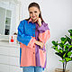 Patchwork Linen Shirt, Shirts, Novosibirsk,  Фото №1