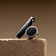 Кольцо Balance с гематитом | кольцо из черного дерева и алюминия, Кольца, Тверь,  Фото №1