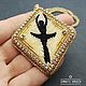 Кулон БАЛЕРИНА. Кулон. SEMANTIC BROOCH. Ярмарка Мастеров.  Фото №4