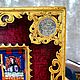 Винтаж: Фарфоровая икона. Евангелие Генриха Льва. 40 Х 33. Villeroy & Boch. Иконы винтажные. Antik-msk. Интернет-магазин Ярмарка Мастеров.  Фото №2