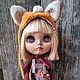 Кукла Blythe custom doll, collection doll, OOAK TBL tan, лисёнок тедди. Кукла Кастом. Людмила (akvareel). Ярмарка Мастеров.  Фото №6