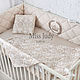 Bumpers in the crib: Bumpers pillows for cots, Sides for crib, Moscow,  Фото №1