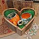 Set Mugs pair of Bright orange in a box. Mugs and cups. Studio Good Cat. My Livemaster. Фото №4