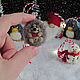 Christmas decorations made of wool, Christmas decorations, St. Petersburg,  Фото №1
