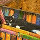 Котики и книги, ящичек, декупаж. Ящики. Творческая мастерская Светланы Ш. (Volsh-dolina). Ярмарка Мастеров.  Фото №4