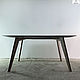 Заказать Cтол круглый SLIMLINE SLID BROWN-GRAFI №2 ясень 900мм. BERGOL. Ярмарка Мастеров. . Столы Фото №3