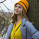 hats: The Cloche orange. Hats1. Novozhilova Hats. My Livemaster. Фото №6