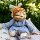 Заказать Кукла. Кукла в смешанной технике. Рыжик. STRUZHKA_Teddy_  (bayova). Ярмарка Мастеров. . Интерьерная кукла Фото №3