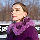 Felted coat 'In a haze of purple roses', Coats, Ishimbai,  Фото №1