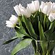 Тюльпаны из фоамирана. Цветы. Живые цветы ручной работы. Интернет-магазин Ярмарка Мастеров.  Фото №2
