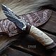 Охотничий нож-скиннер "Водяной дракон" с ножнами, Ножи, Верхняя Пышма,  Фото №1