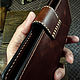 Лонгер из кожи ручной работы. Портмоне. WINGS leather - Аксессуары из кожи. Ярмарка Мастеров.  Фото №10