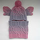 Children's knitted set 'Haze' hat, Snood and mittens. Hat and scarf set. klukvaknit. My Livemaster. Фото №6