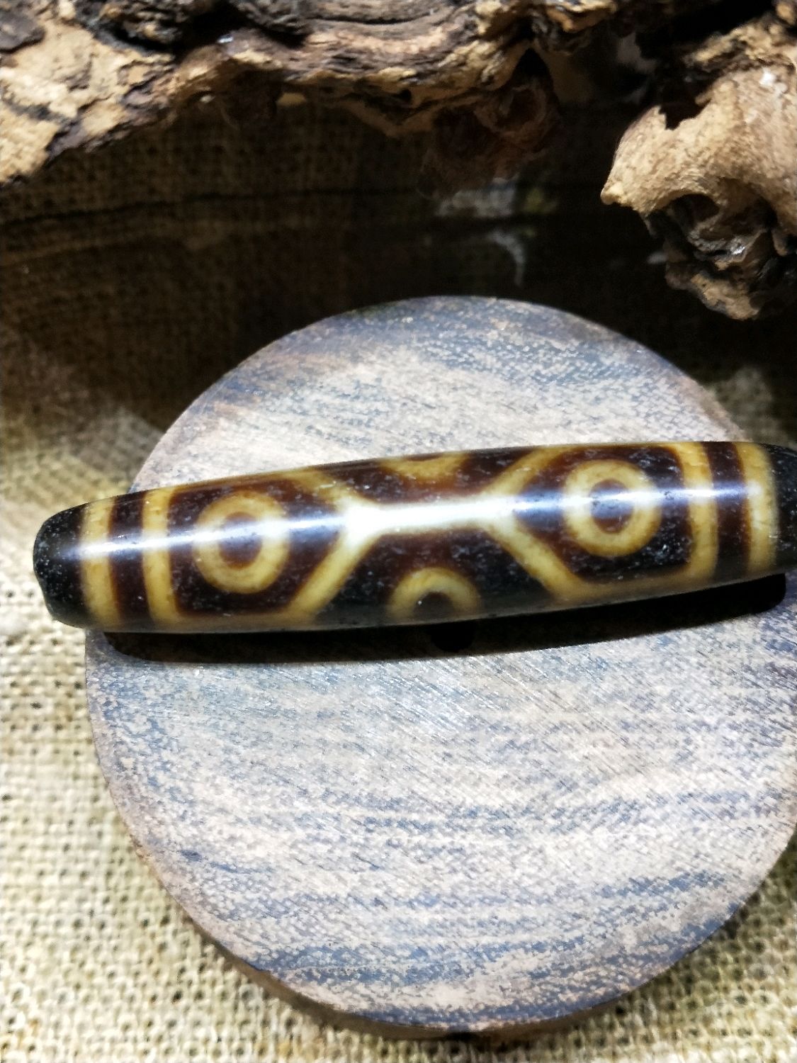 Бусина Дзи "9 глаз - Черепаха" в интернет-магазине на Ярмарке Мастеров ...