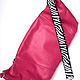 Waist bag pink with zebra large. Waist Bag. Modistka Ket - Lollypie. Ярмарка Мастеров.  Фото №6