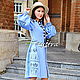 Embroidered Dress Vyshyvanka Ukrainian embroidery, Boho style. Dresses. 'Viva'. Online shopping on My Livemaster.  Фото №2