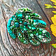 Brooch-pin Leaf Monstera. Brooches. olesyaaugust (olesyaaugust). Online shopping on My Livemaster.  Фото №2