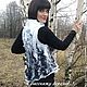 Жилет "Я расскажу березке...", Жилеты, Рязань,  Фото №1