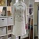 Костюм из белого букле iLLi Tweed&Jacket, Костюмы, Москва,  Фото №1