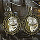 Steampunk earrings "STIMPANK CLOCK MECHANISM" bronze long. Earrings. Neformal-World. My Livemaster. Фото №5