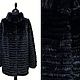 Fur mink jacket black, Outerwear Jackets, Moscow,  Фото №1