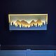 Световое панно  "MOUNT" 120х50 см. Панно. DecorinWood. Ярмарка Мастеров.  Фото №5