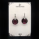 Order --25%_silver Earrings Swarovski_Svarovski Earrings 925 Sterling Silver. SeLena with Swarovski. Livemaster. . Earrings Фото №3