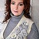 Валяный жилет женский. Жилеты. Шерстяная мастерская 'Русский медведь'. Ярмарка Мастеров.  Фото №12