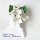 Bridegroom's boutonniere with Hydrangea flowers. Any color, Boutonnieres, Vladivostok,  Фото №1